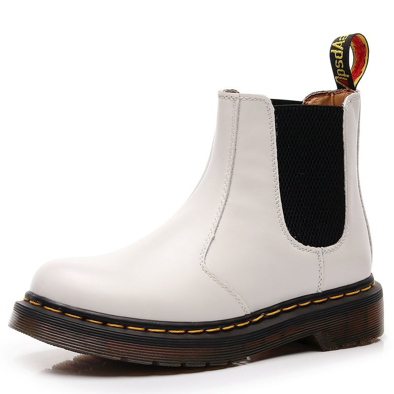 2976 Chelsea Boots Women'S Locomotive Boots Men'S British Leather Short Boots Men'S And Women'S Casual Plus Size Leather Shoes - Image 1
